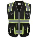 Buy High-Visibility Vest Professional: Top ANSI Safety Vests with Multiple Pockets