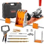 Pocket Hole Jig Kit: Build Strong, Precise Joints with Ultimate Versatility
