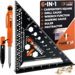Precision Carpenter Square Kit: Ultimate Multi-Tool for Accurate Woodworking